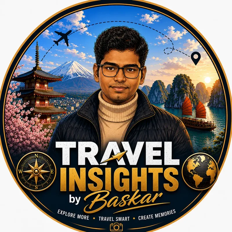 Travel Insights by Baskar — logo